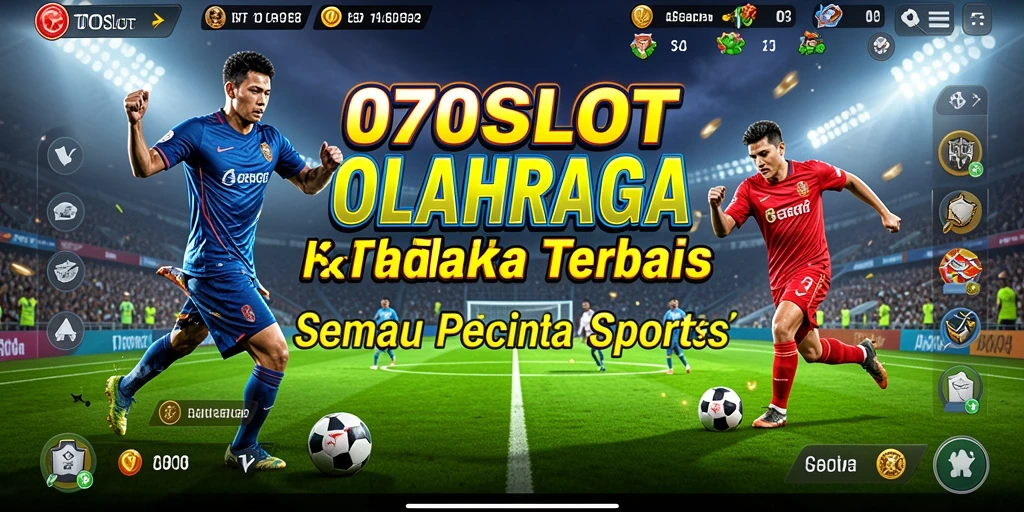 Tampilan seru dari gameplay 070SLOT saat pertandingan berlangsung.