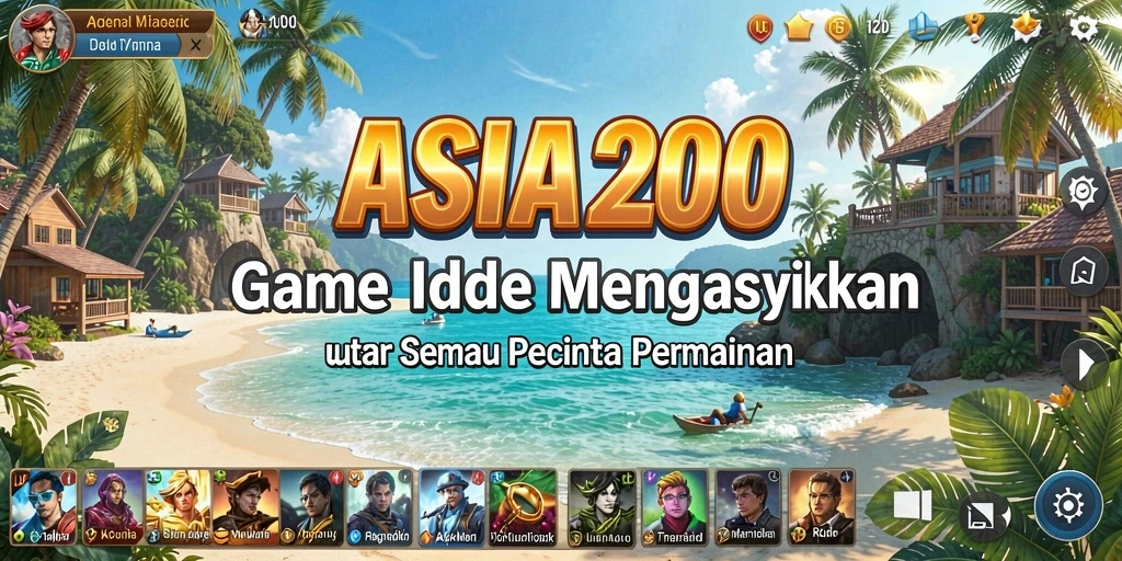 Gameplay ASIA200 menunjukkan bagaimana Anda membangun kerajaan dalam mode Idle.