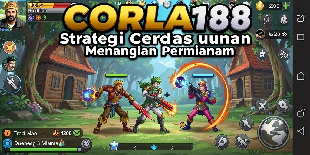 Screenshot gameplay CORLA188 yang menunjukkan momen strategis yang menegangkan.