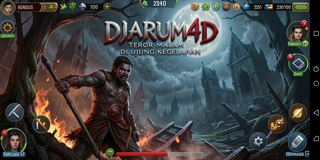 Gameplay menegangkan penuh teror di DJARUM4D.