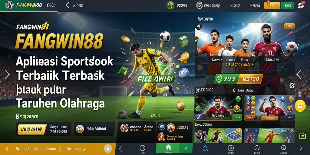 Screenshot gameplay FANGWIN88 menampilkan taruhan olahraga yang menarik.