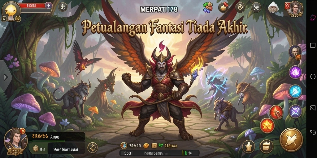 Menampilkan gameplay seru dan grafis menawan dari MERPATI178.