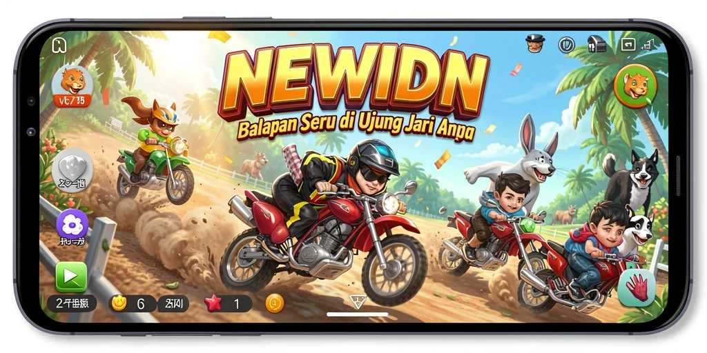 Gameplay seru dengan balapan cepat dan mobil berkualitas.