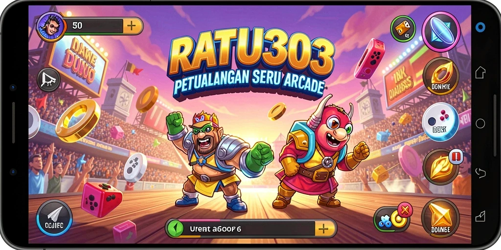 Screenshot gameplay RATU303 menampilkan aksi seru di dunia arcade.