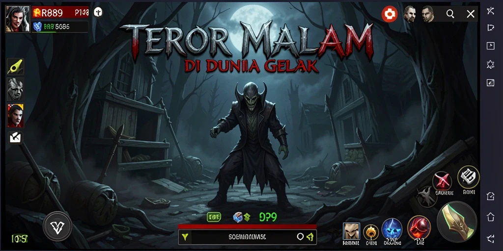 Screenshot intens dari gameplay menegangkan di RI889.
