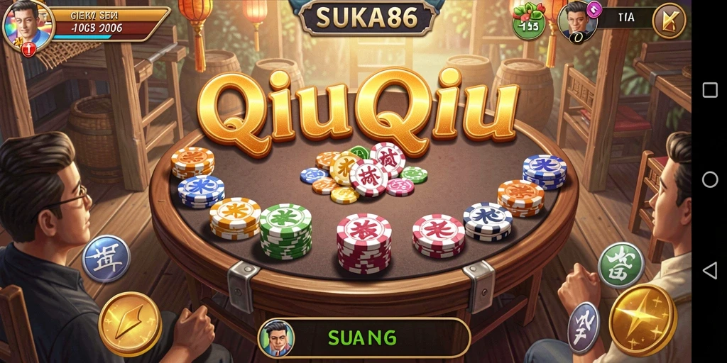 Gameplay QiuQiu yang seru dan menantang di SUKA86.